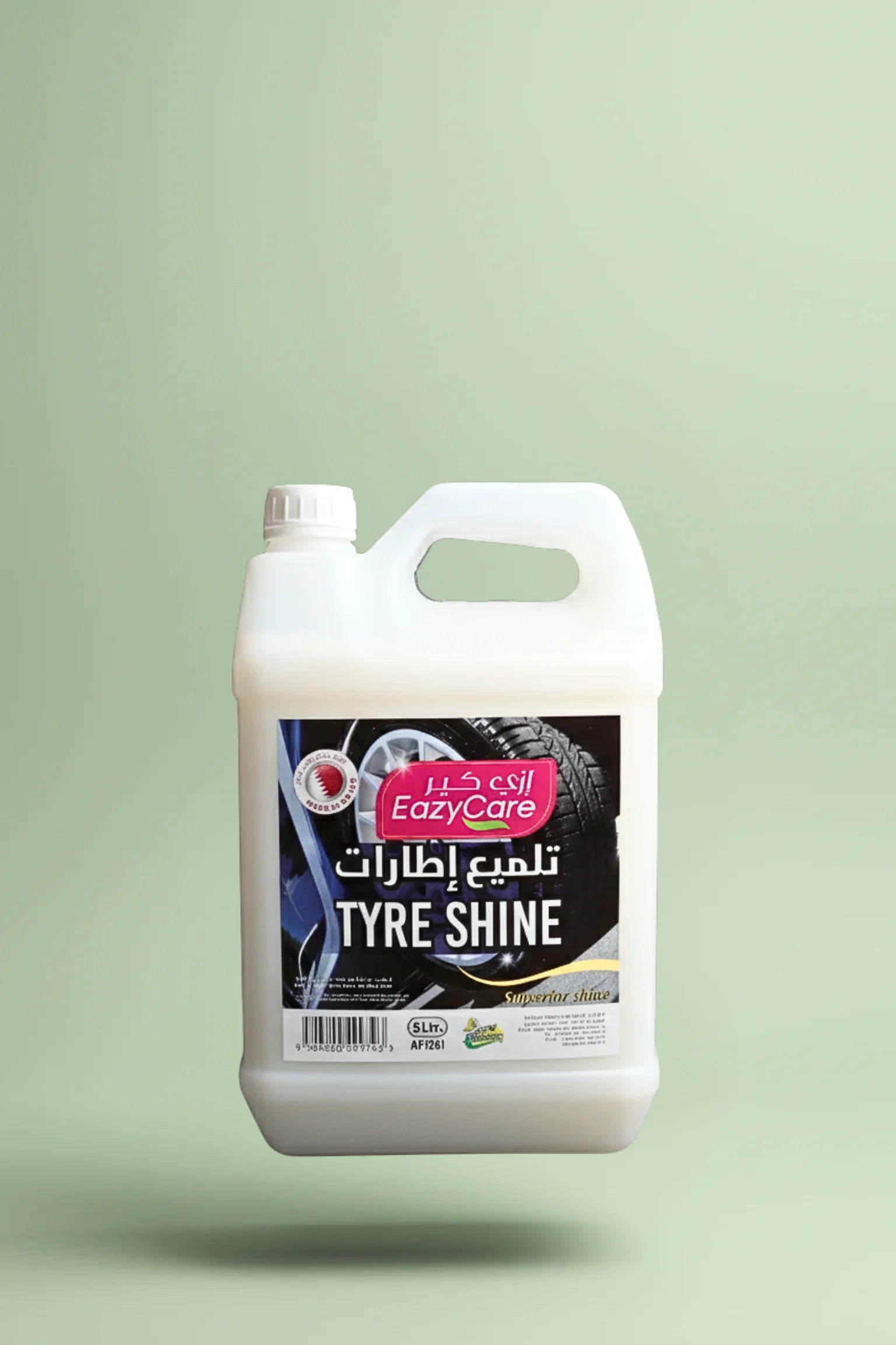 EazyCare Tyre Shine 5L for long-lasting tire gloss and protection in Qatar