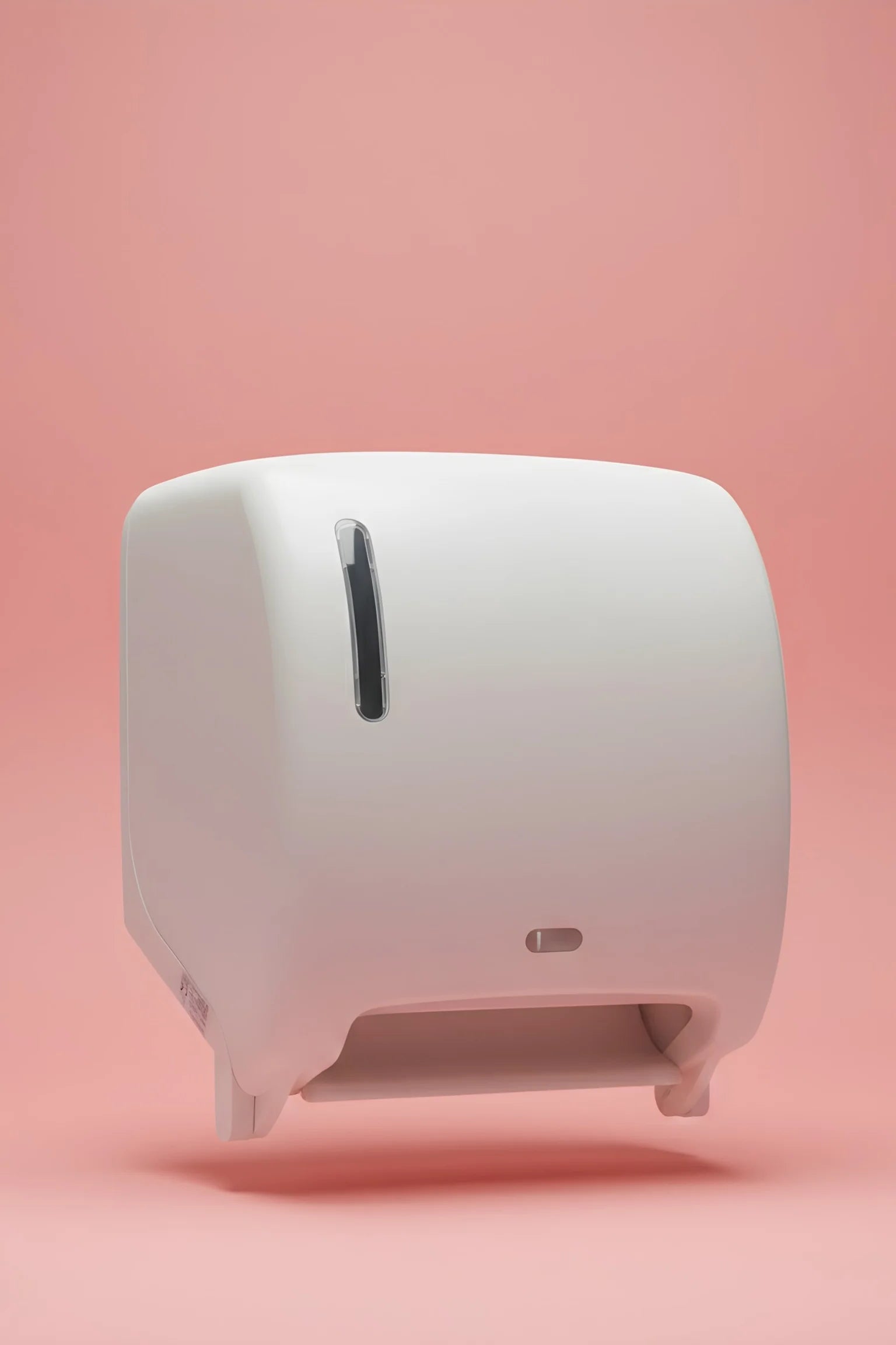Sensor autocut tissue paper dispenser black color touch-free washroom dispenser in Qatar.
