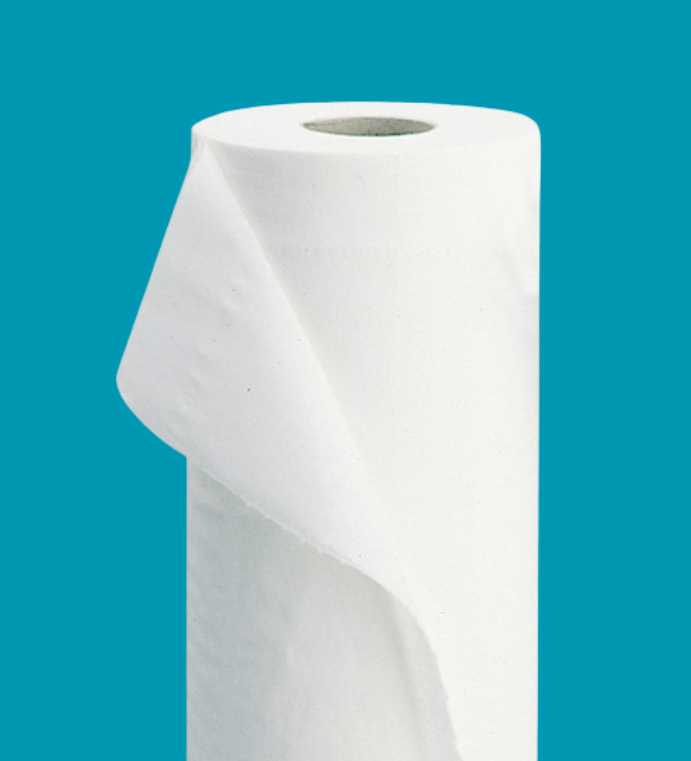 Bed roll tissue paper for convenient and hygienic use in healthcares